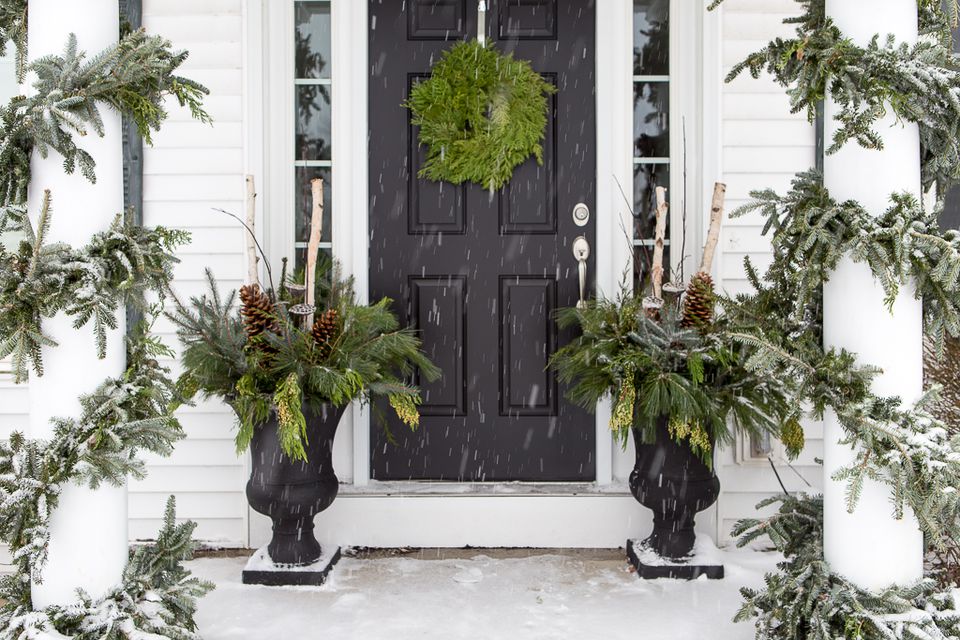 front porch decor ideas for winter
