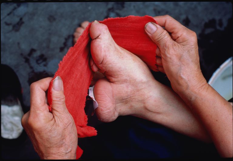 Chinese Foot Binding Practice