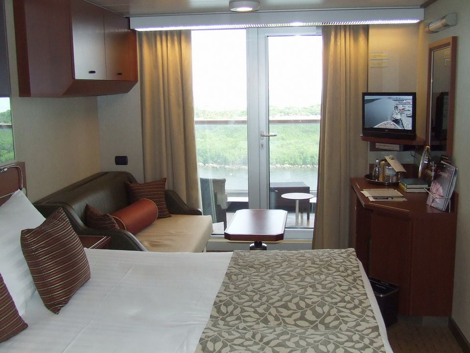 Holland America Eurodam Cruise Ship Verandah Cabin