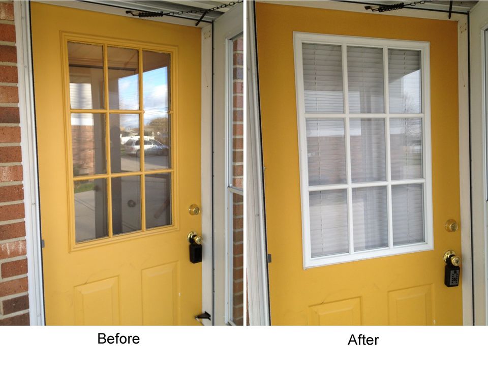 How to Replace a Glass Frame in an Exterior Door