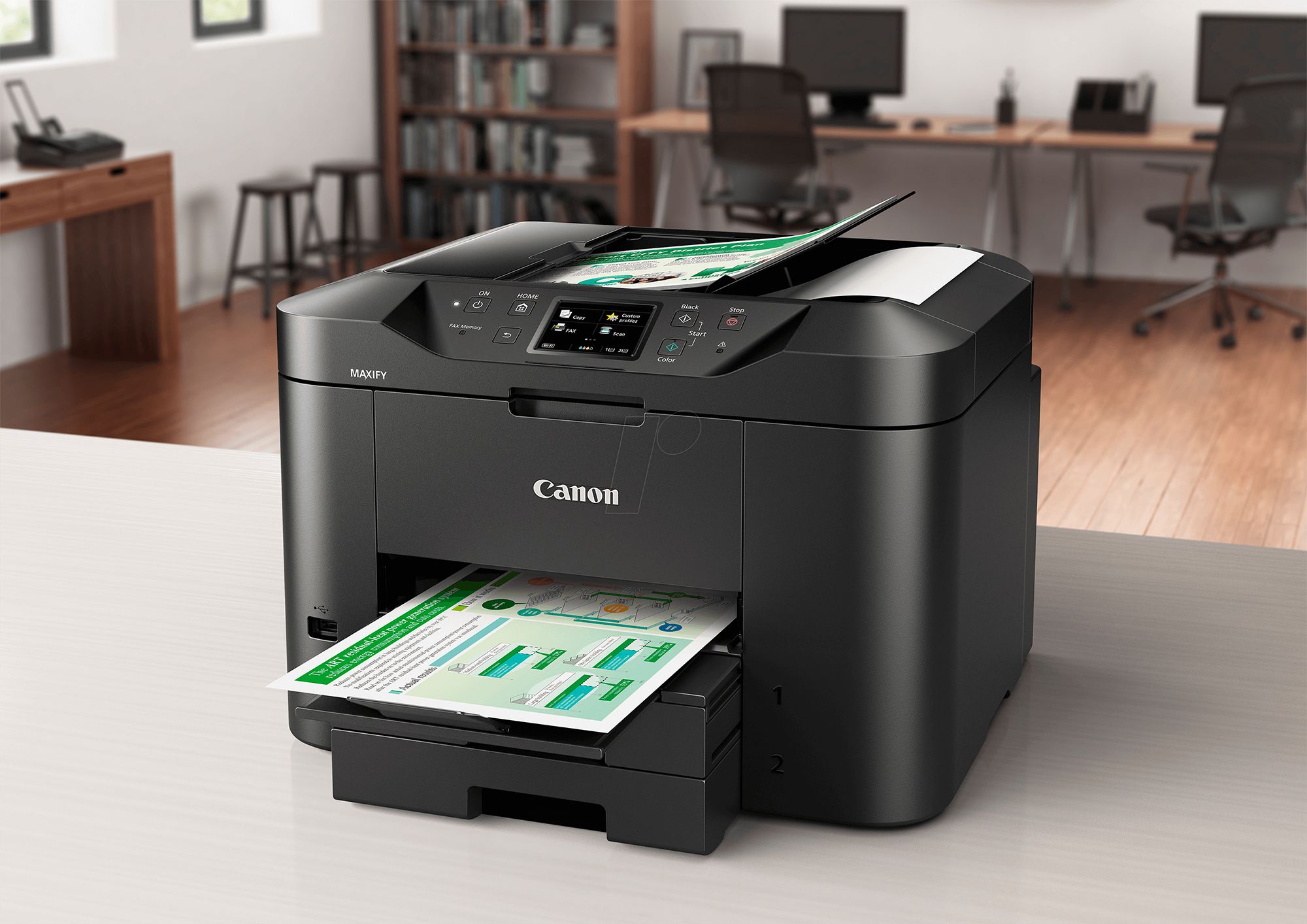 Canon Maxify MB2720 Wireless Home Office Inkjet Printer