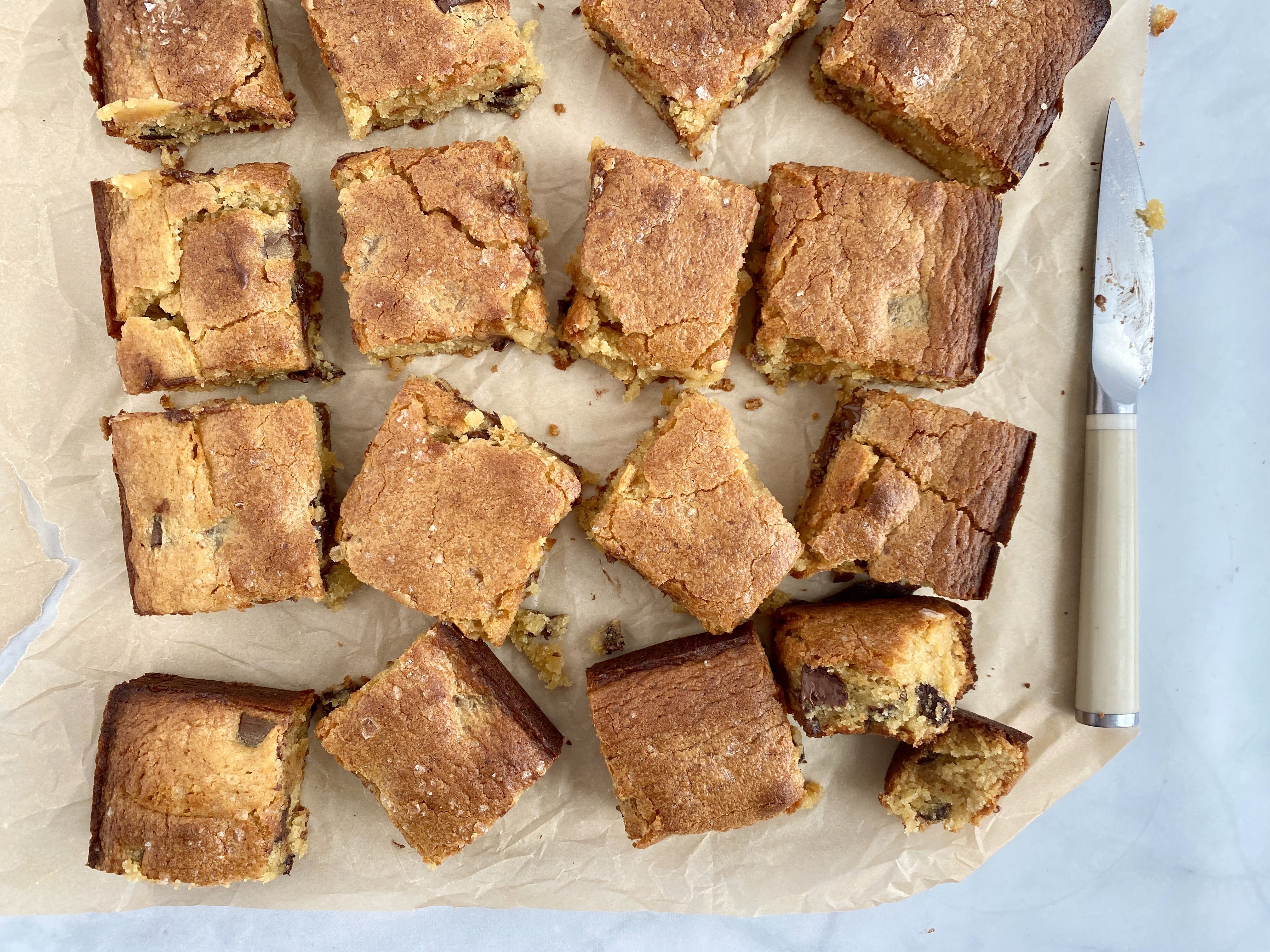 Chocolate Chunk Blondies