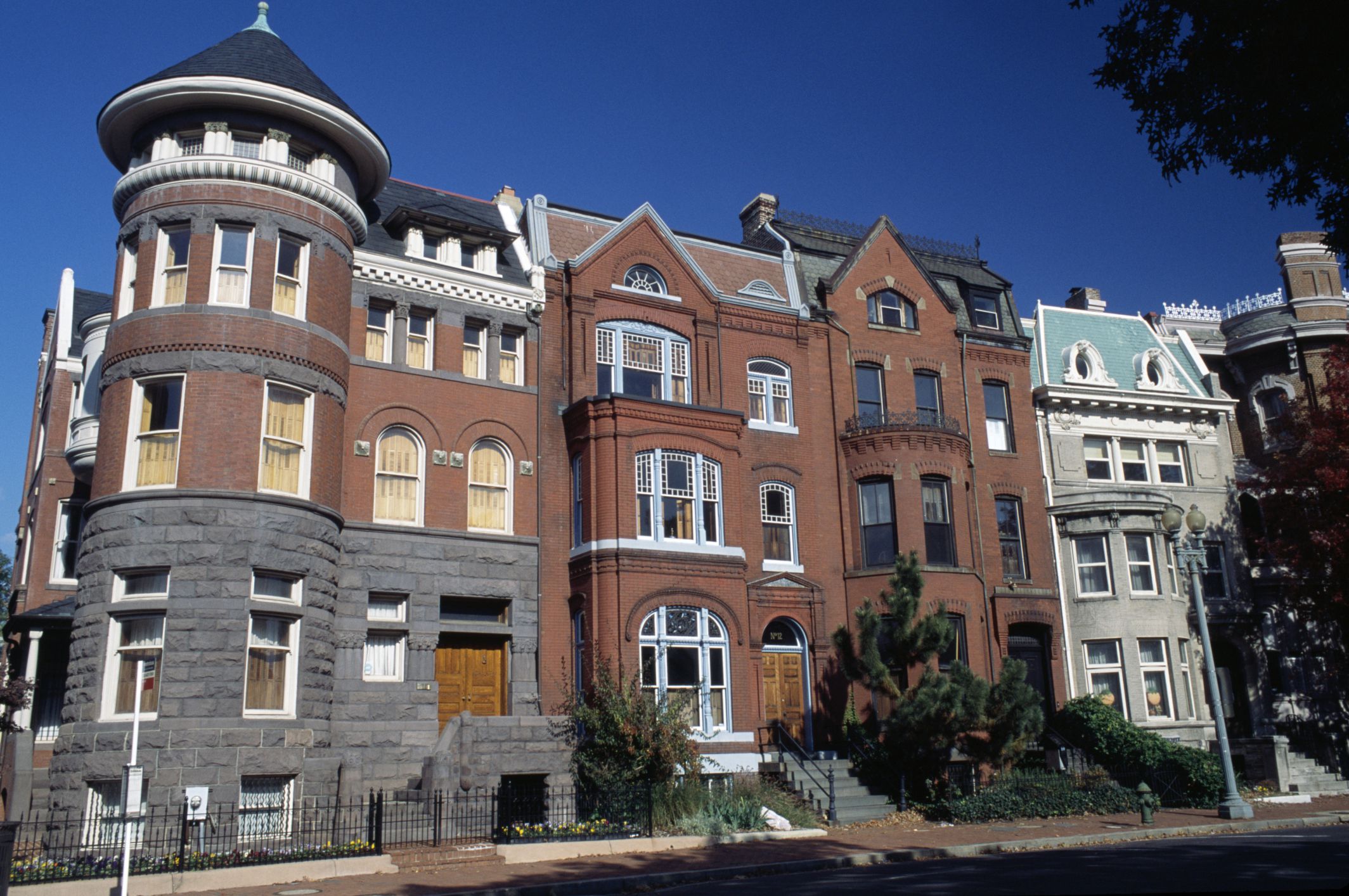 Logan Circle Neighborhood in Washington DC