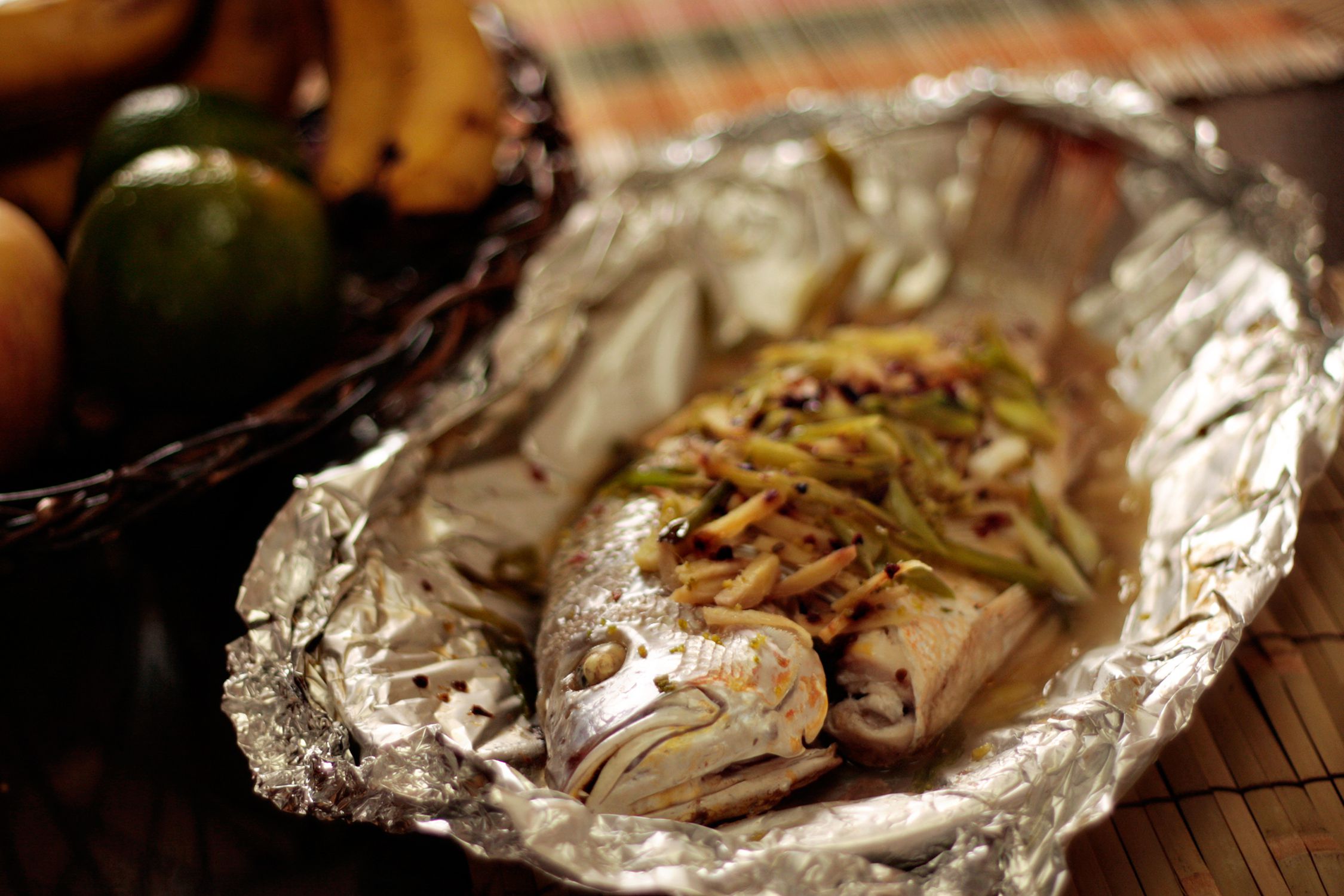 Chinese New Year in Southeast Asia Steamed Whole Fish