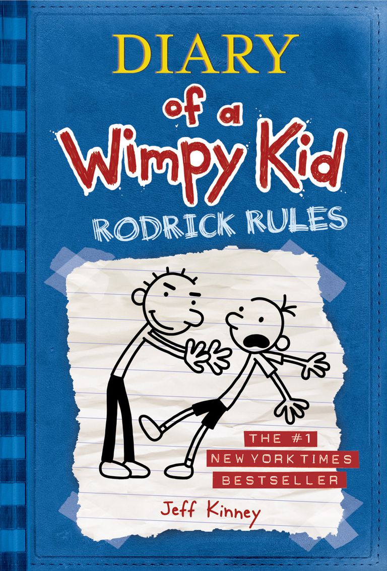 Diary of a Wimpy Kid Rodrick Rules Book 2 cover
