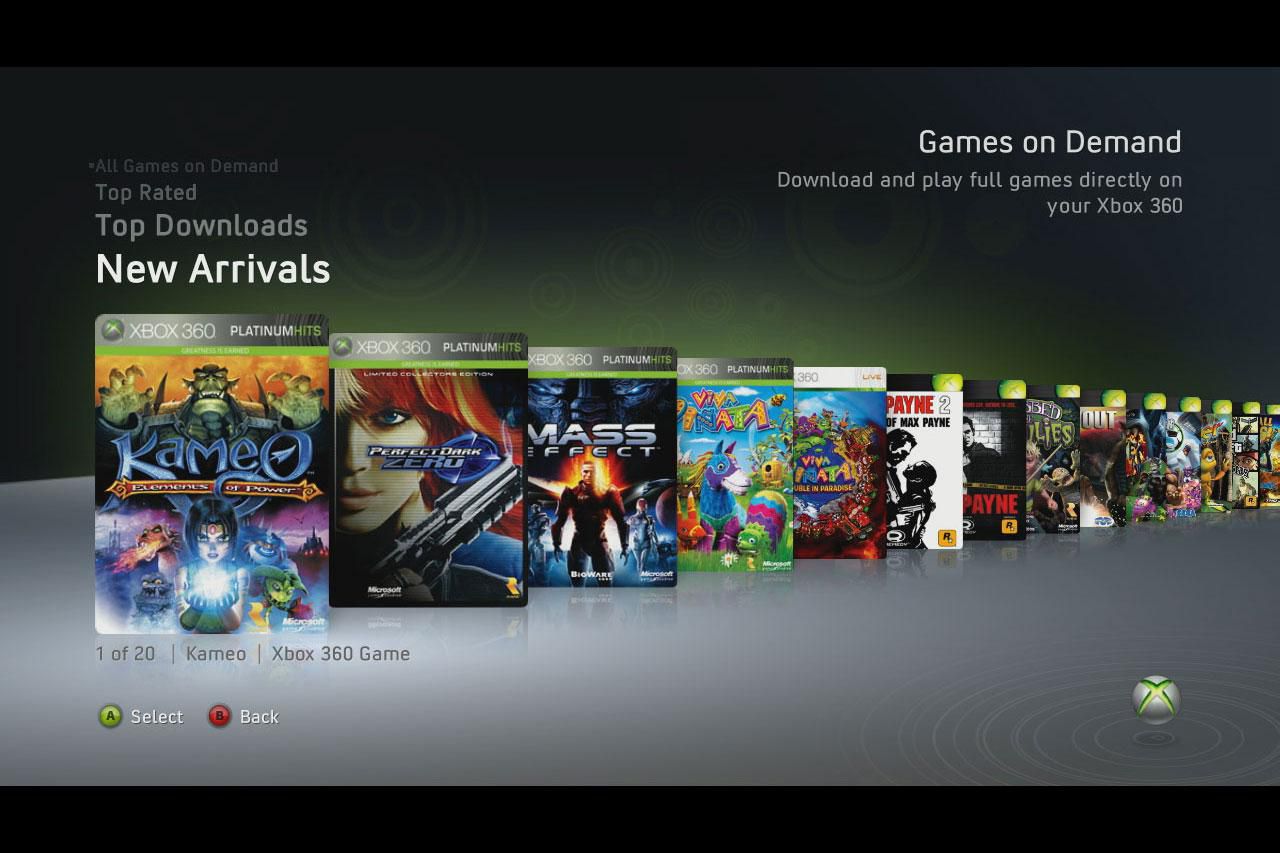 Xbox 360 Games On Demand FAQ and Buying Tips