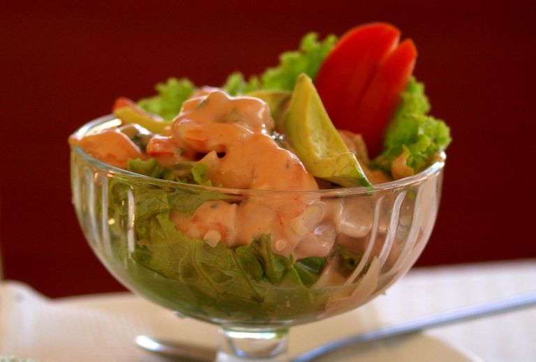 Coctel de camarones