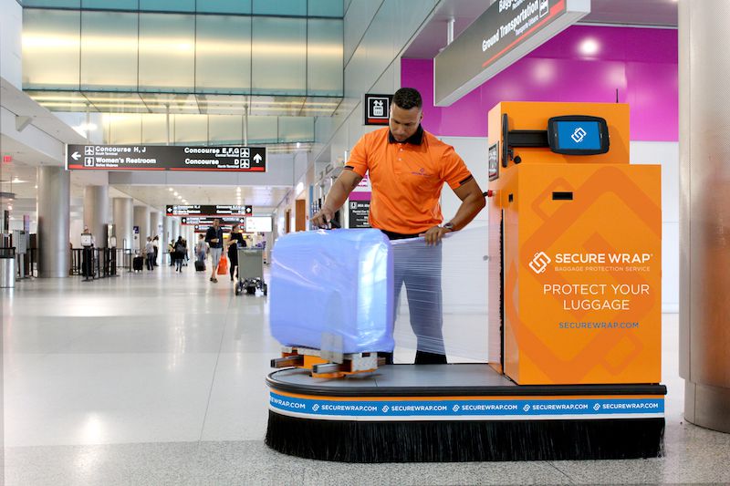 Baggage Wrapping Service Offers Peace of Mind for Travelers