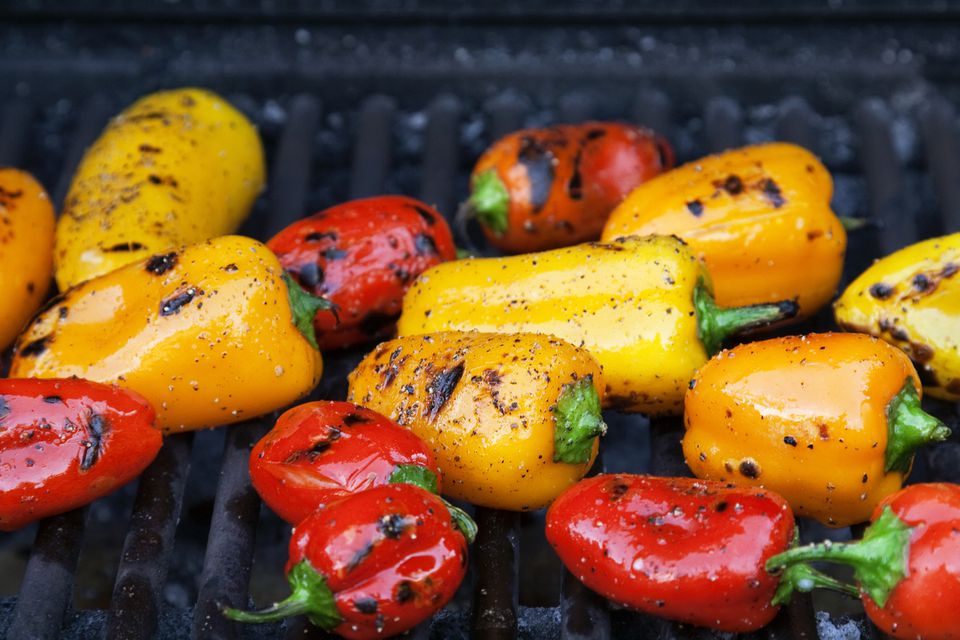How to Grill Peppers - Simple Recipe