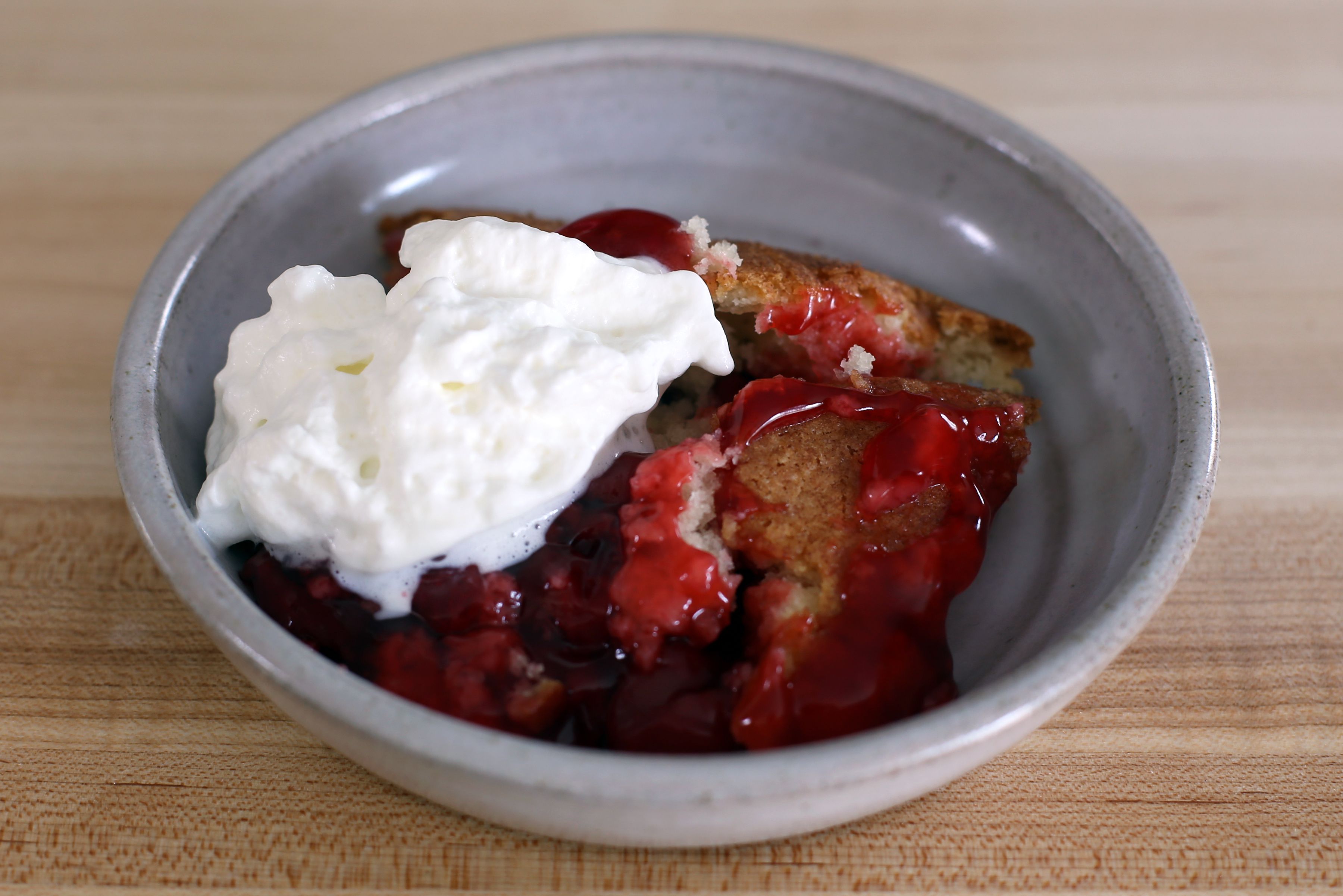 Homemade Cherry Cobbler Recipe