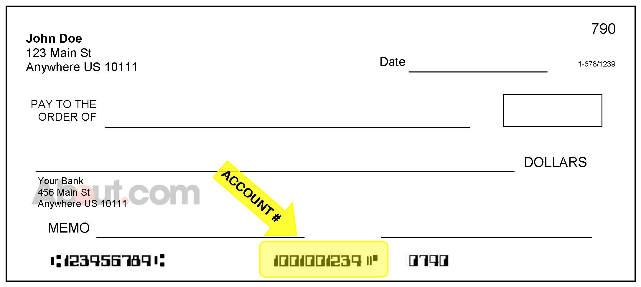 bank account number on checkbook – How can i find my bank account