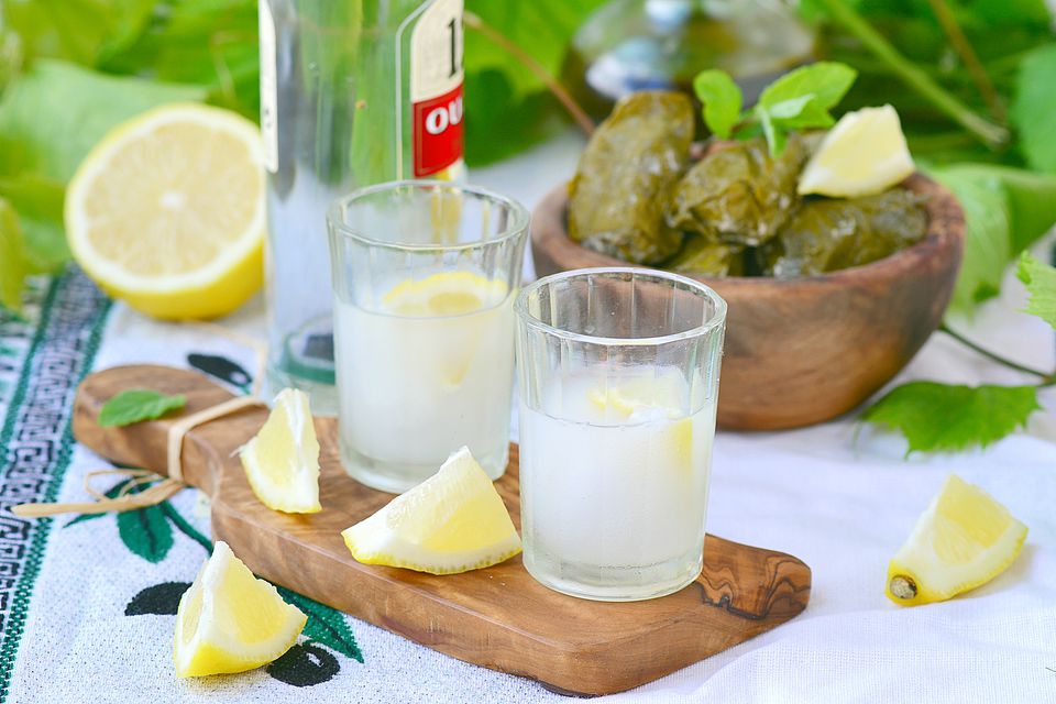 The Best Way to Drink Greek Ouzo - Serving Suggestions