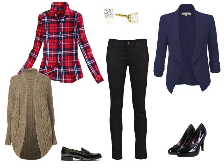 How To Wear Jeans And A Plaid Shirt Outfit Ideas