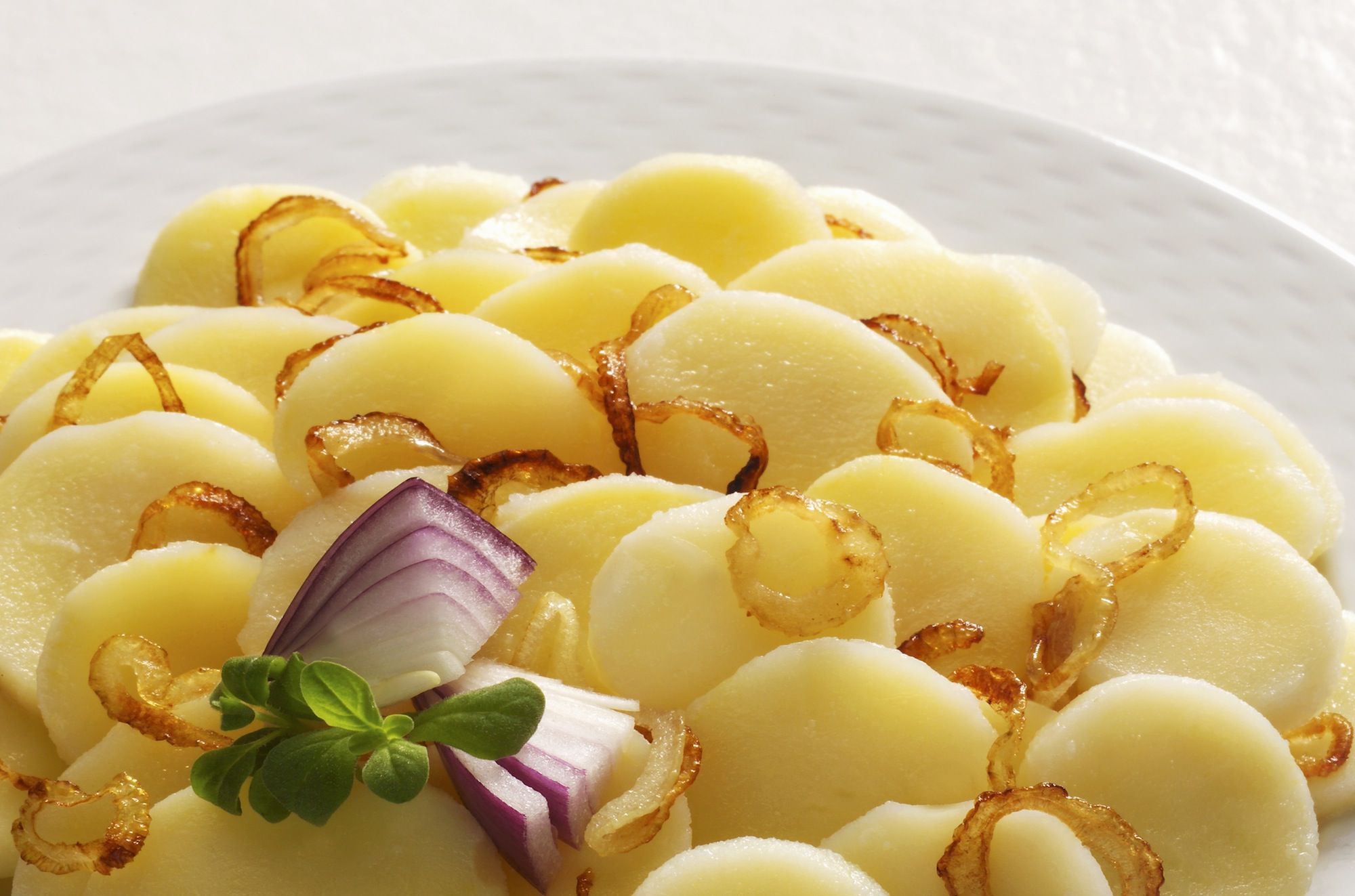 Boiled Potatoes with Onion and Dill Polish Style Recipe