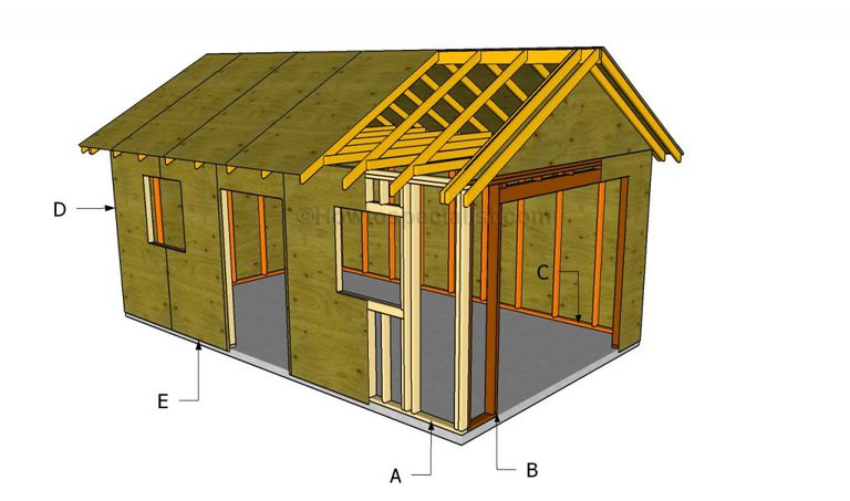 9 Free Plans for Building a Garage