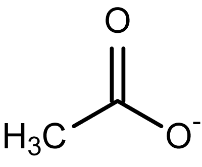 Acetate Lewis Structure