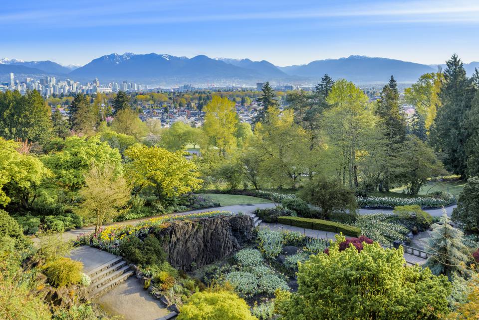 North Quarry Garden, Queen Elizabeth Park, Vancouver, British Columbia, Canada