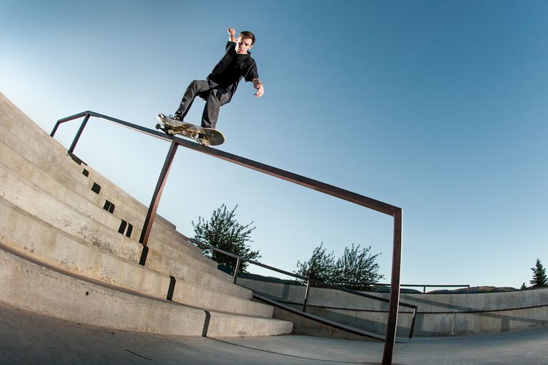 Skateboard Grind Rail at Dwight Bradshaw blog