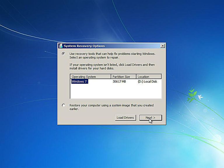 windows 7 boot repair