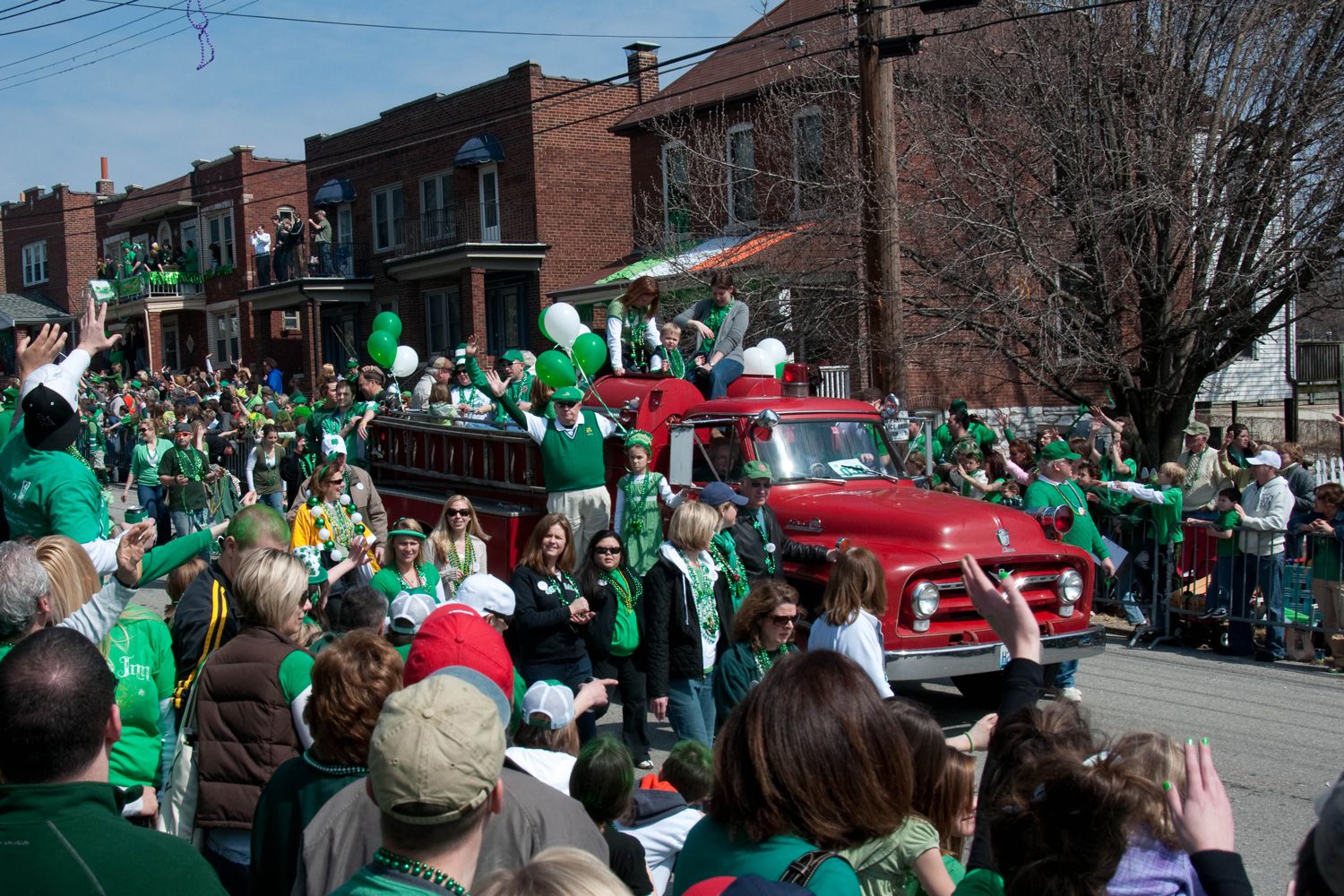 Dogtown St. Patrick's Day Parade in St. Louis
