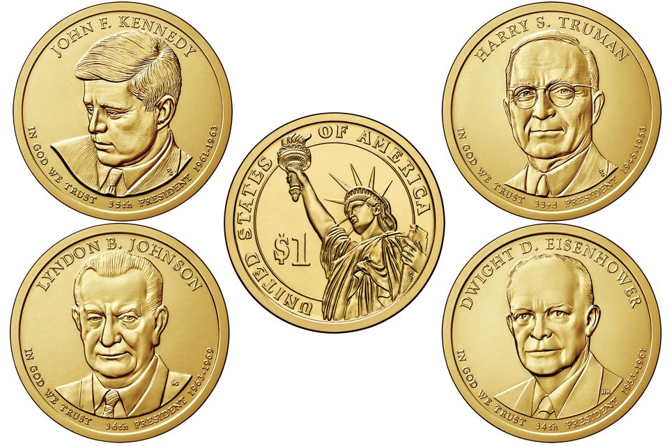 us mint presidential dollar coins