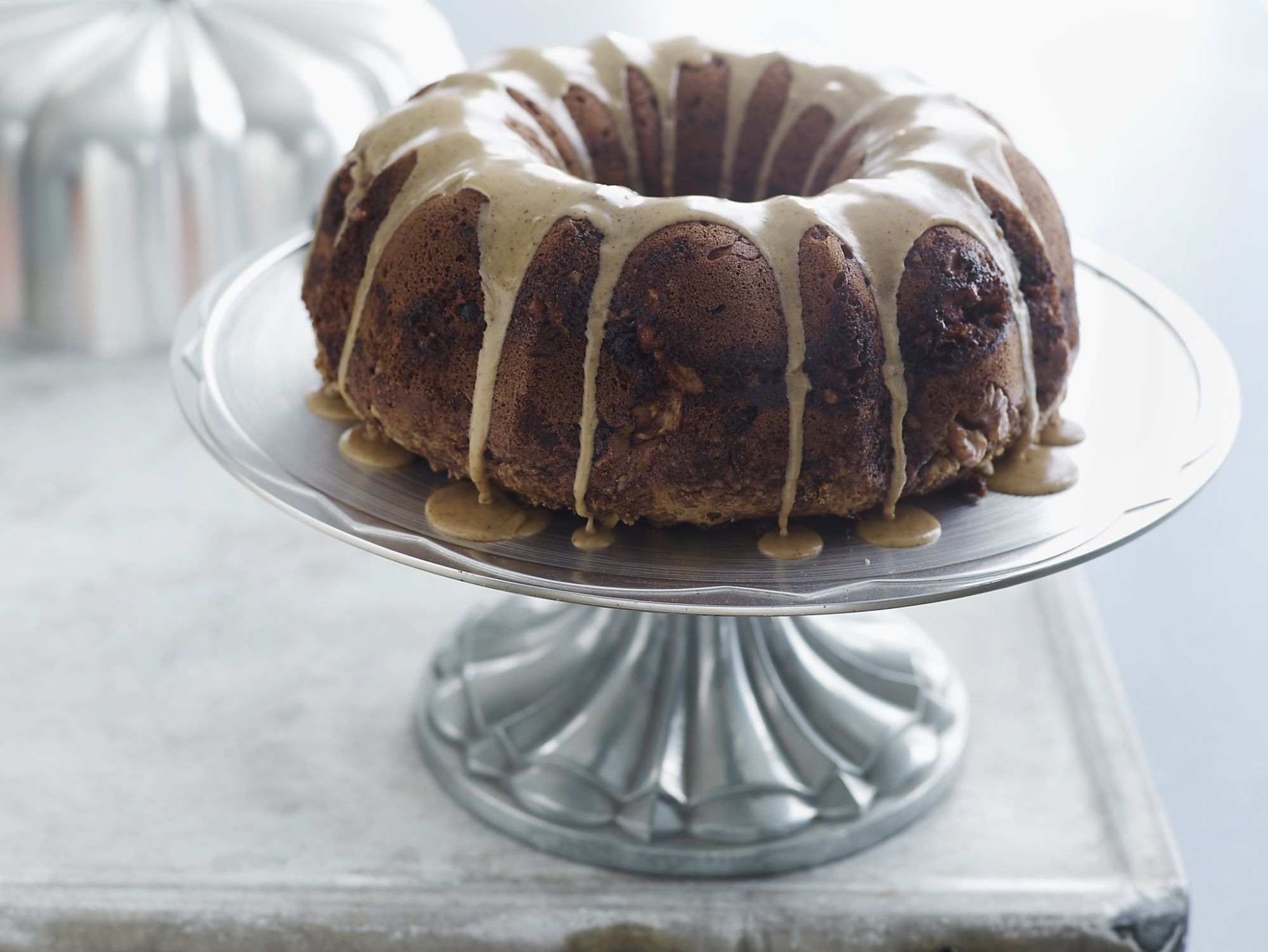 Passover-Friendly Banana Walnut Sponge Cake Recipe