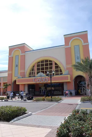 The front of a Cobb Theater.