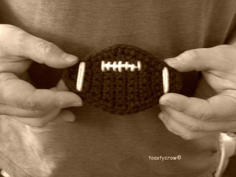 10 Free Crochet Football Patterns