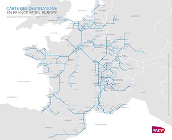 France Maps: For Rail, Paris, Attractions and Distance