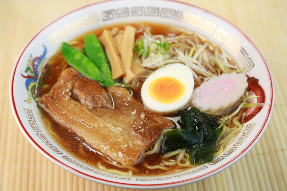 Shoyu or Soy Sauce Ramen Recipe With Chicken Broth