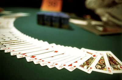 Odds of winning at blackjack