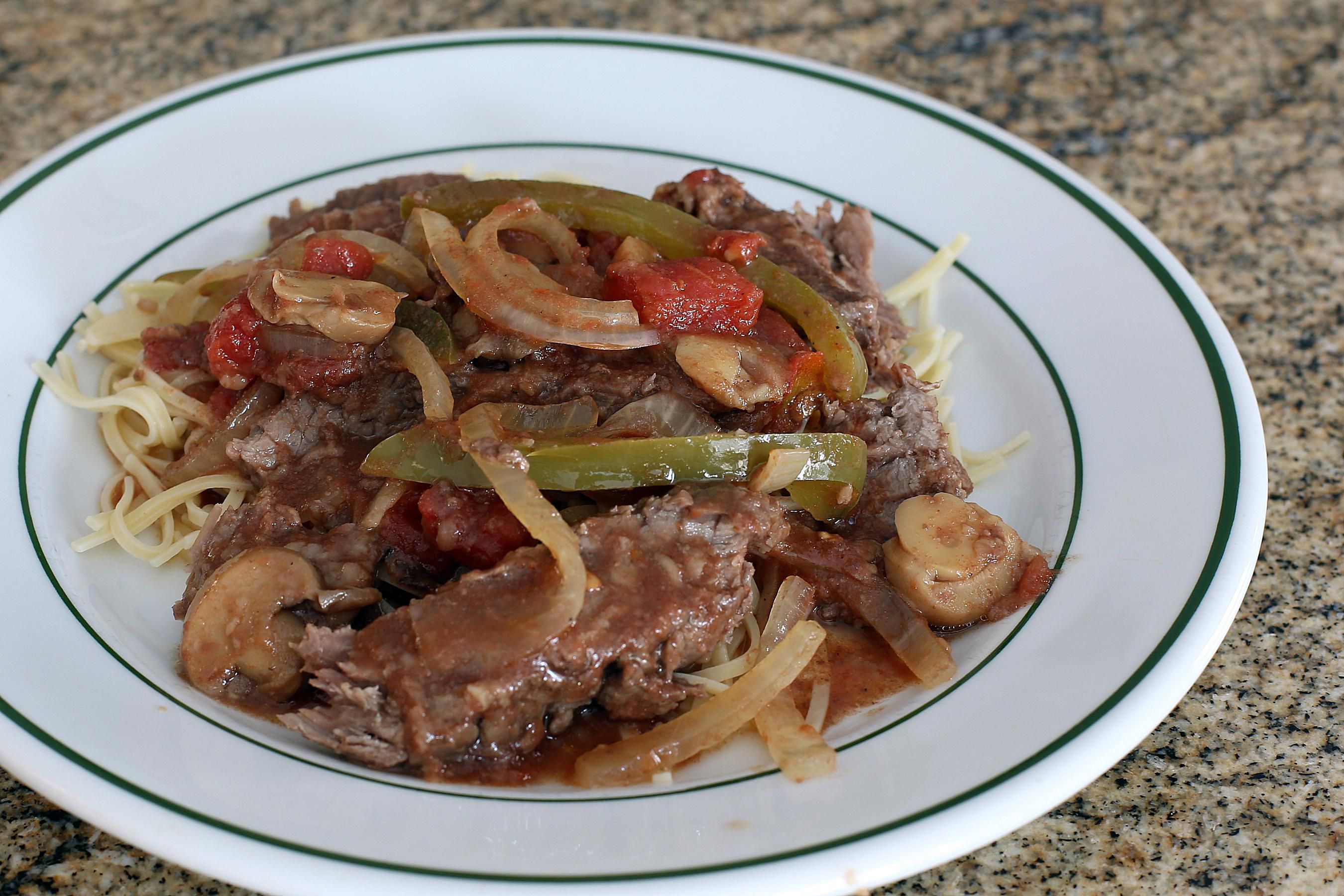 Crock Pot Smothered Steak Recipe