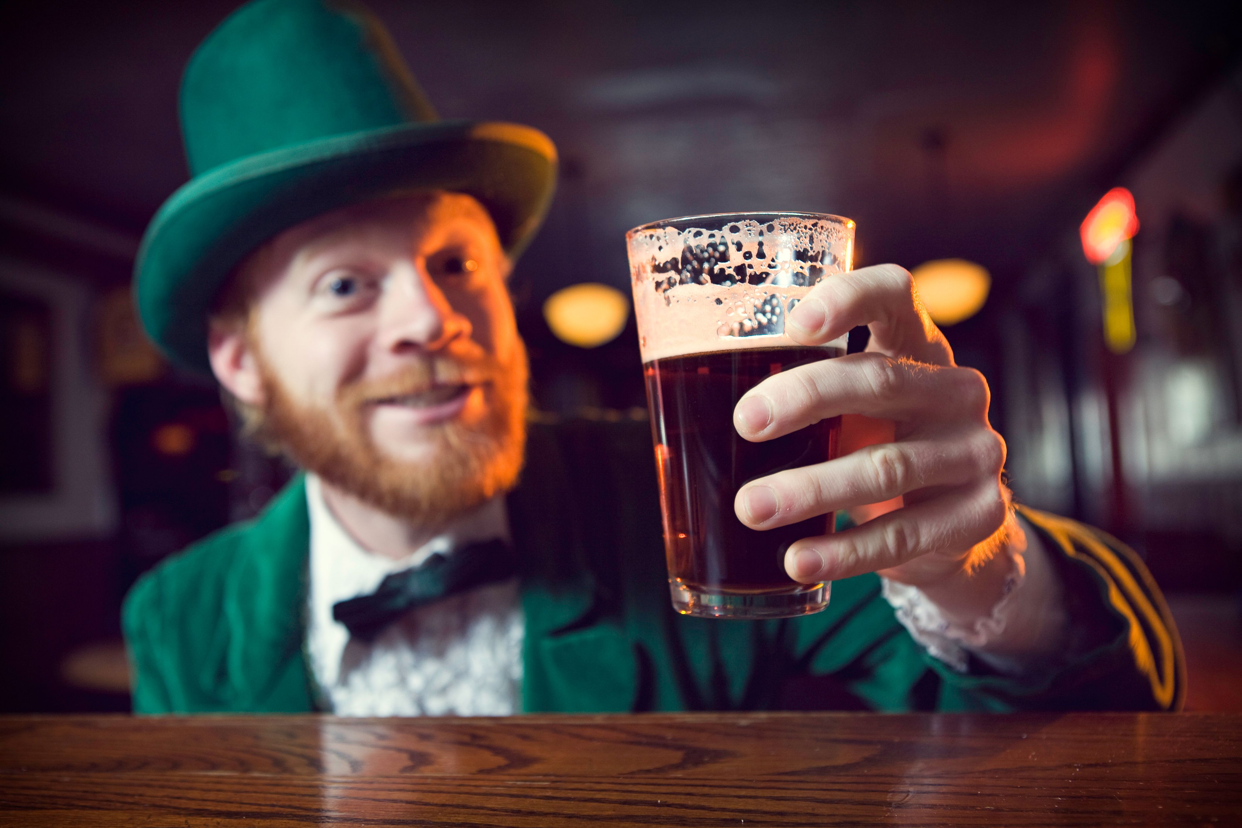 Drinking Toast In Ireland