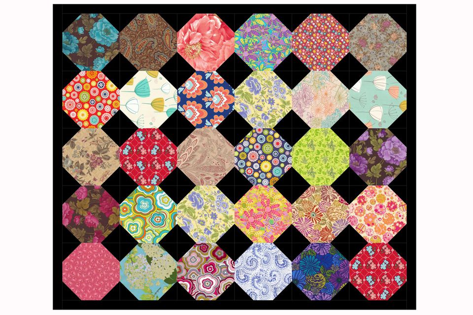 floral-snowball-quilt-block-and-quilt-pattern