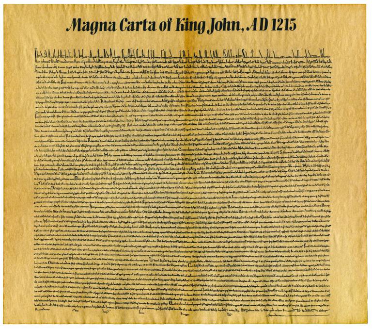 Importance of the Magna Carta to the US Constitution