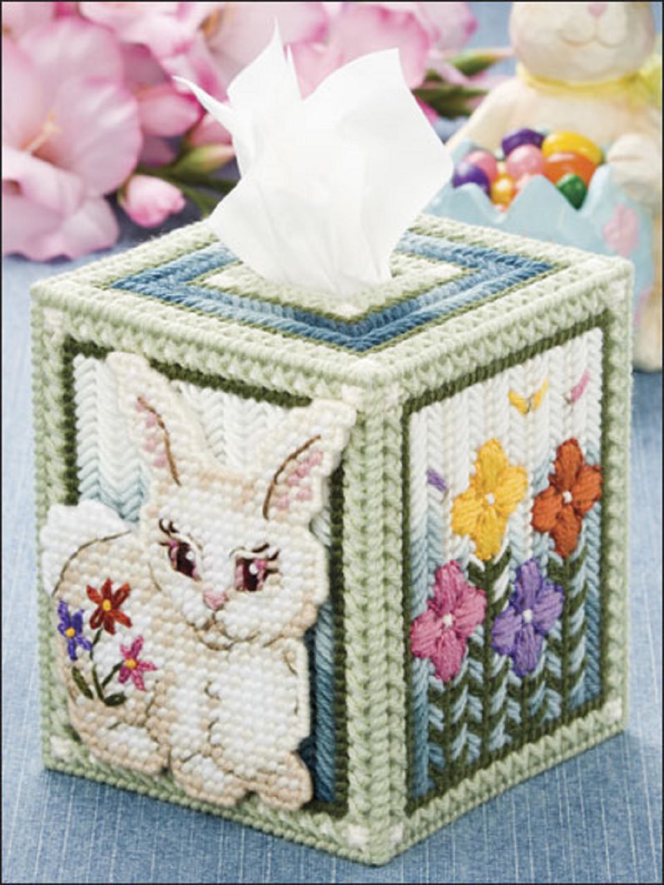 10 Adorable Bunny Needlepoint Patterns for Easter