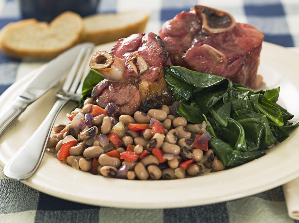 New Year's Food Tradition: Black-Eyed Peas and Greens