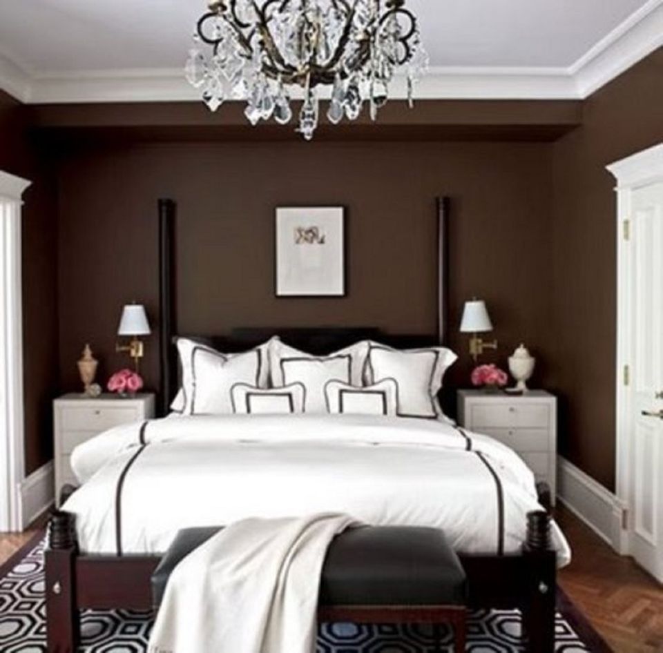 Brown Accents Bedroom