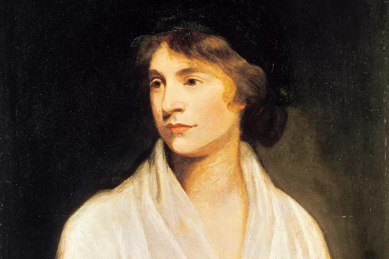 Mary Wollstonecraft - λεπτομέρεια από μια ζωγραφική του John Odie, γύρω στο 1797