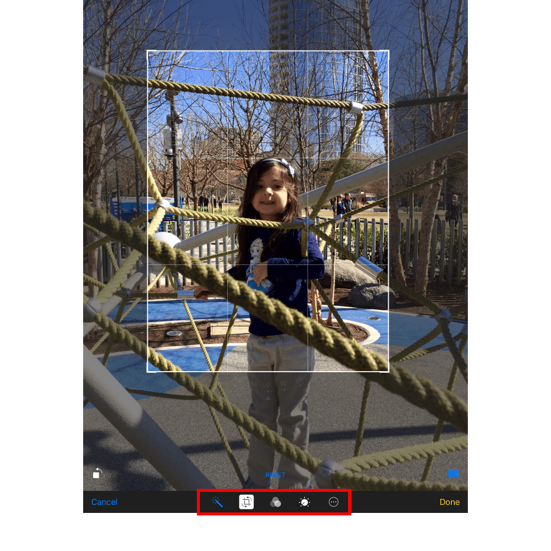 How to Edit  and Resize Photos  on the iPad 