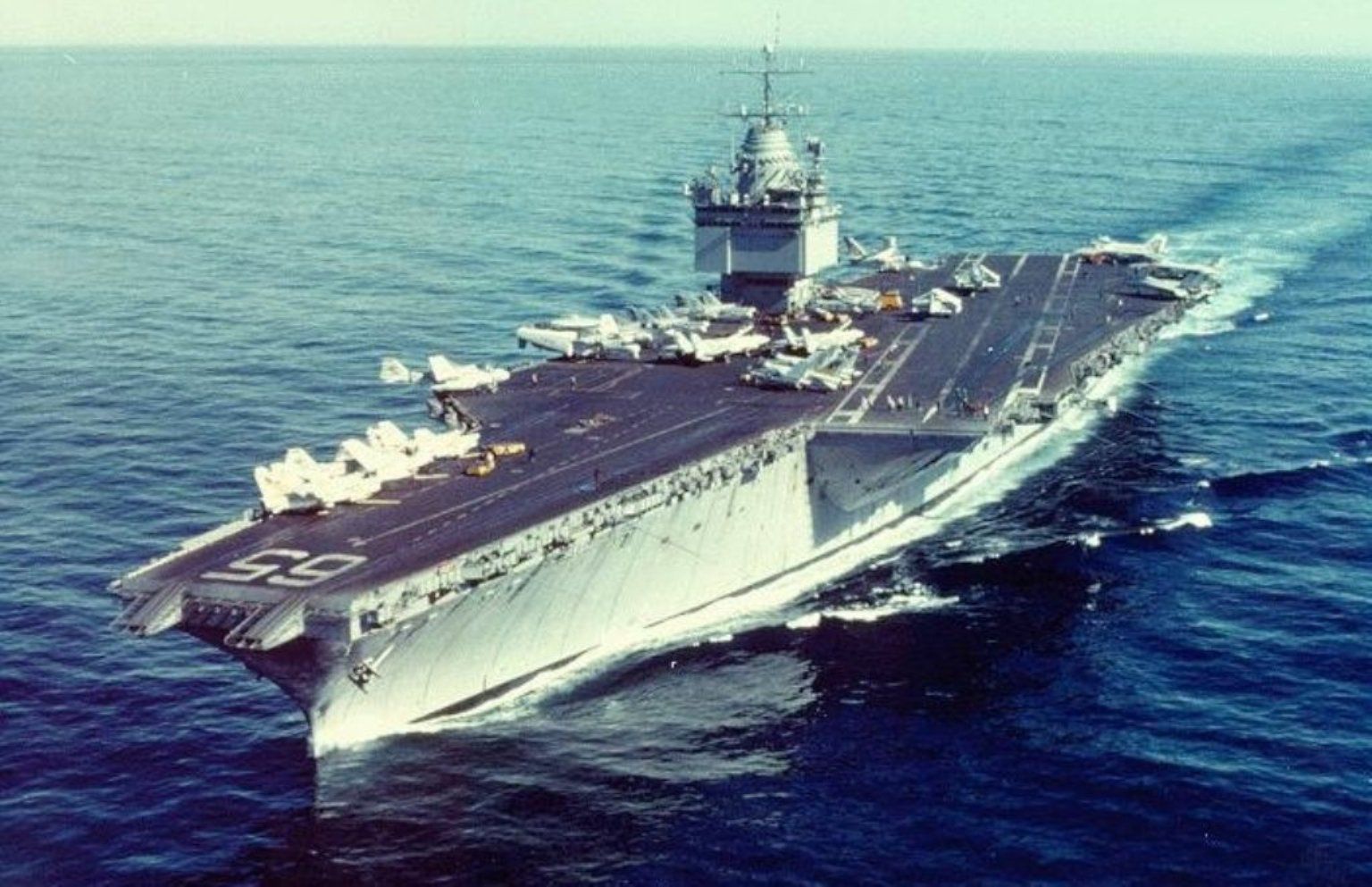 The Us Navy Usn Uss Enterprise Cvn 65 Steams Through - vrogue.co