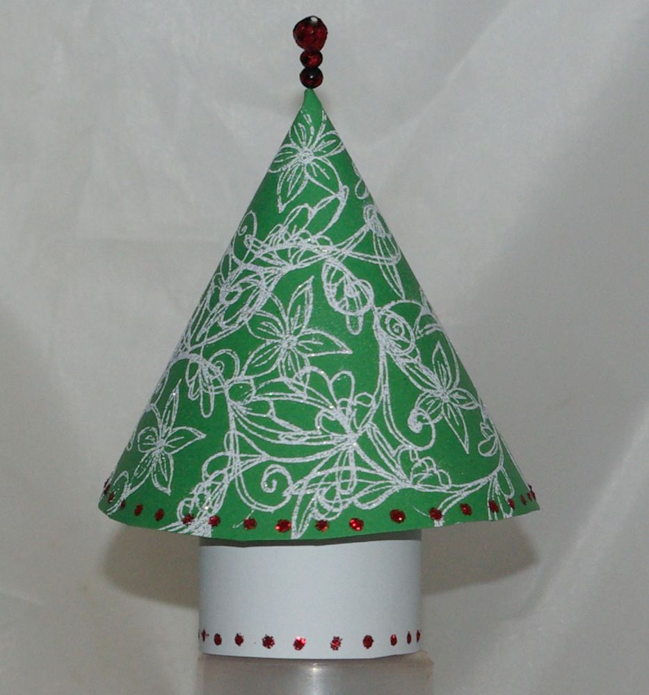 How To Make A Paper Cone Christmas Tree