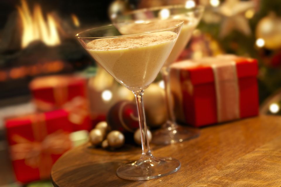 Quick Brandy Eggnog Cocktail Recipe