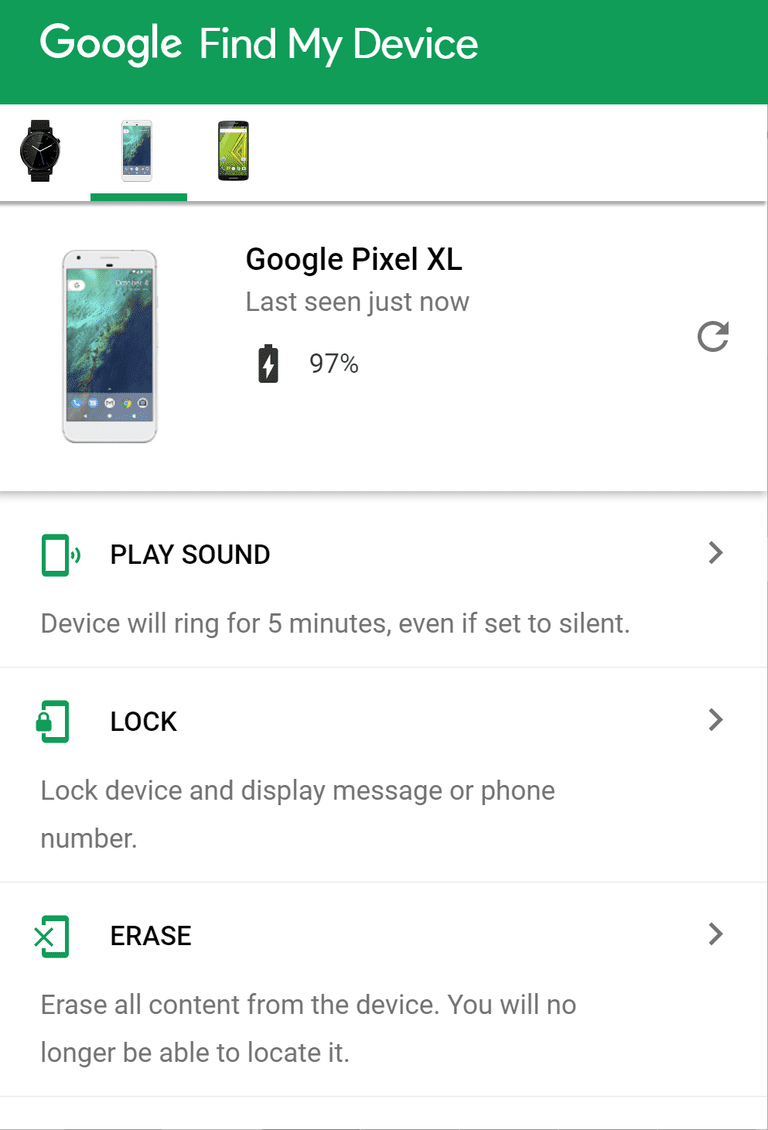 google find device
