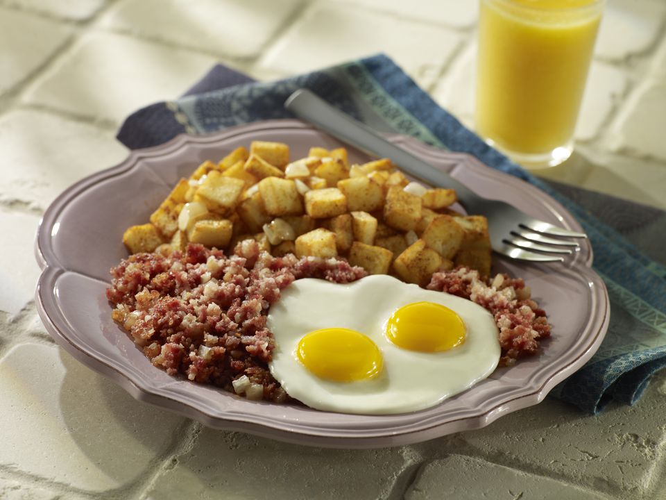 Corned Beef Hash With Eggs Recipe 