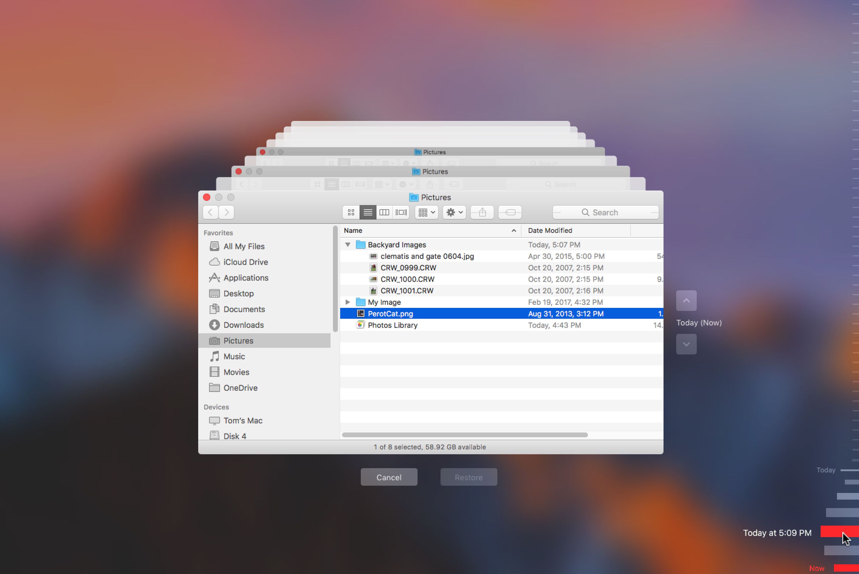 time machine software mac