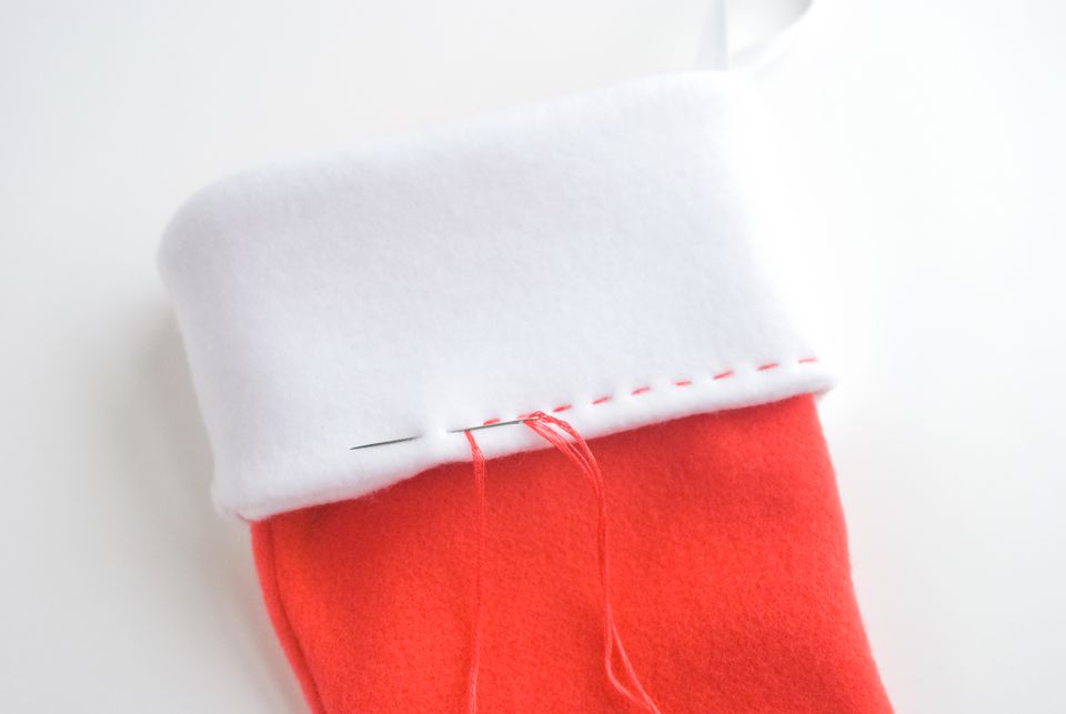 Free Pattern and Directions to Sew a Christmas Stocking