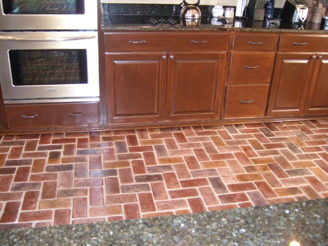 Brick Flooring Picture Gallery