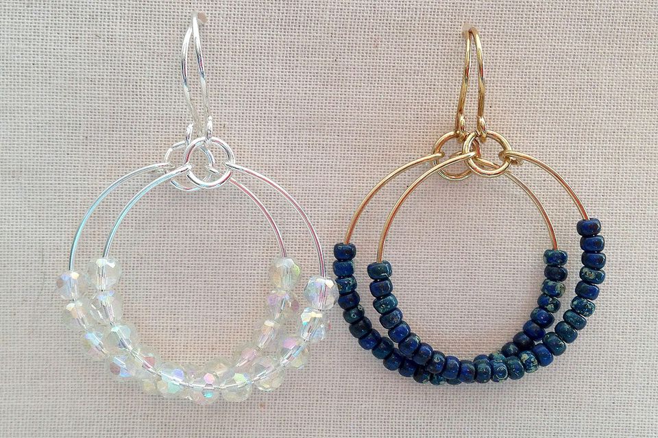 Easy Beaded Earrings And Wire Wrap Earrings To Make Now