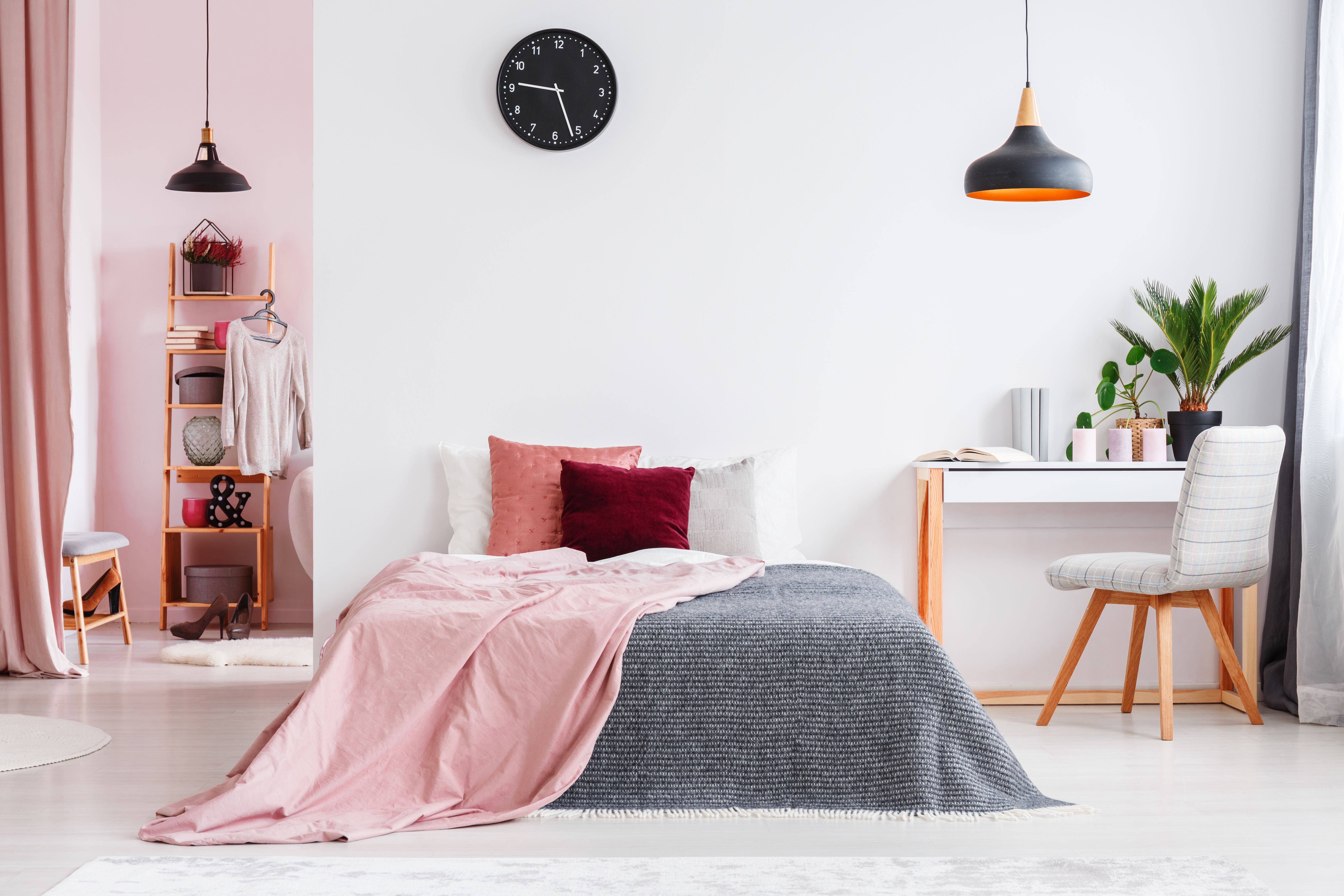 pink bedroom bedrooms interior decorate
